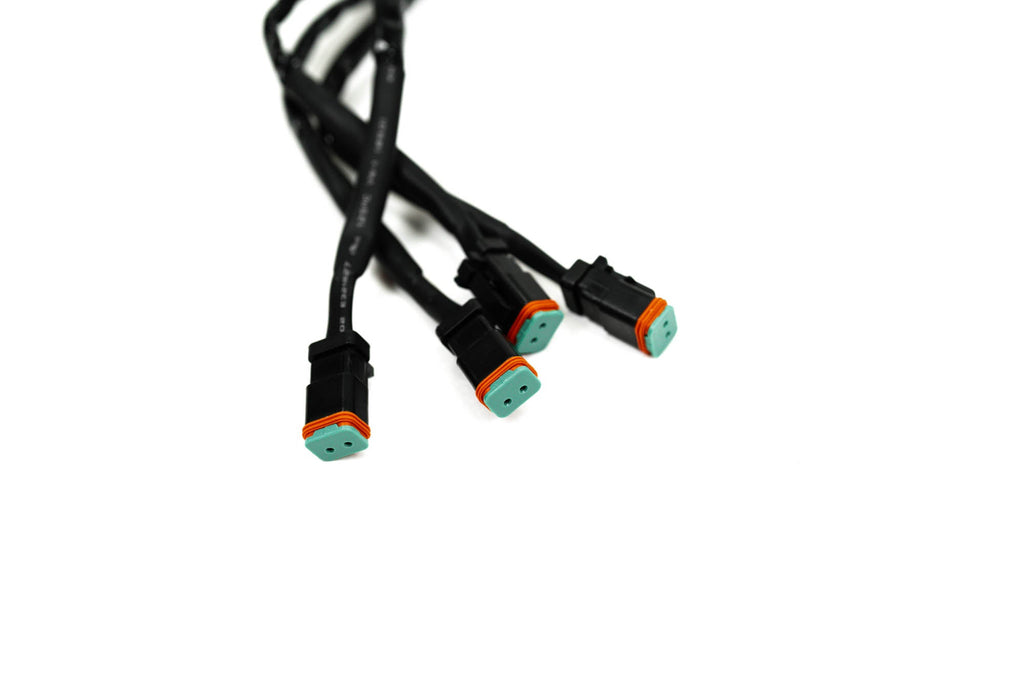 4 Way 1 DTP to 4 DTP Plug Harness DV8 Offroad