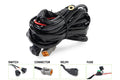 40 AMP DTP 4 Inch Pin Halo Light Harness DV8 Offroad