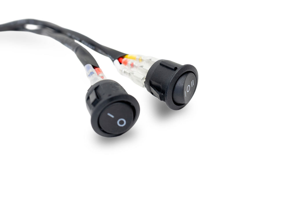 40 AMP DTP 4 Inch Pin Halo Light Harness DV8 Offroad