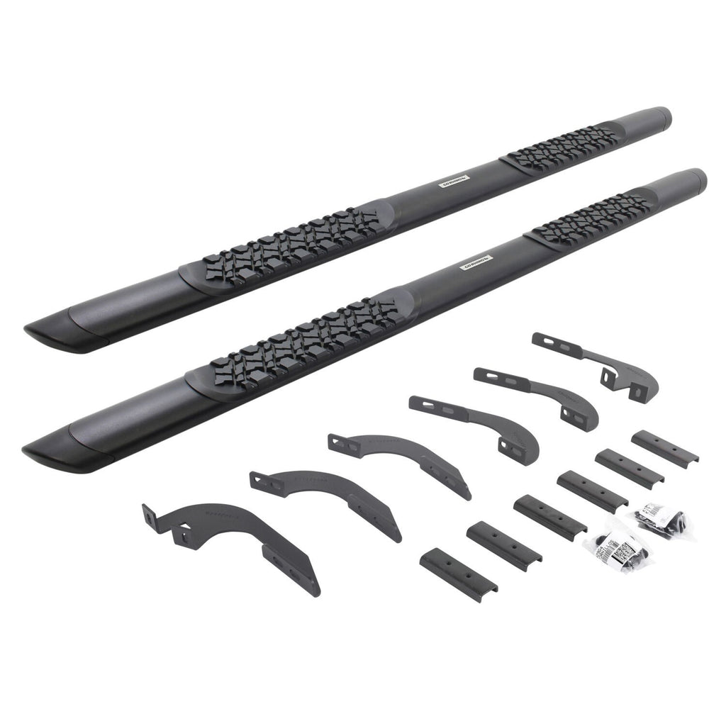 V Series V3 Steps & Mounting Brackets Kit Textured Black For 2024-2026 Lexus GX550 2024-2026 Toyota Land Cruiser Go Rhino