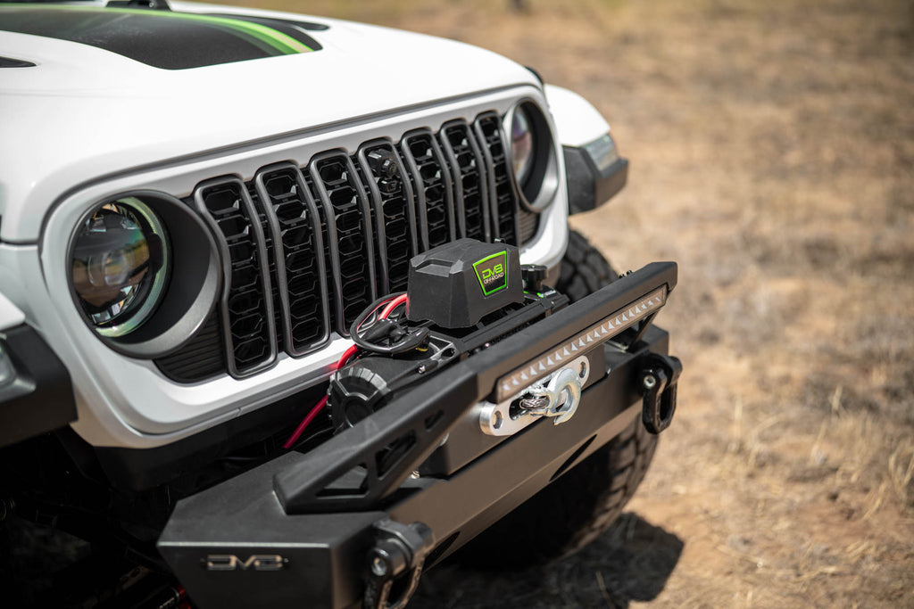 Xtract 12k Synthetic Rope Winch DV8 Offroad