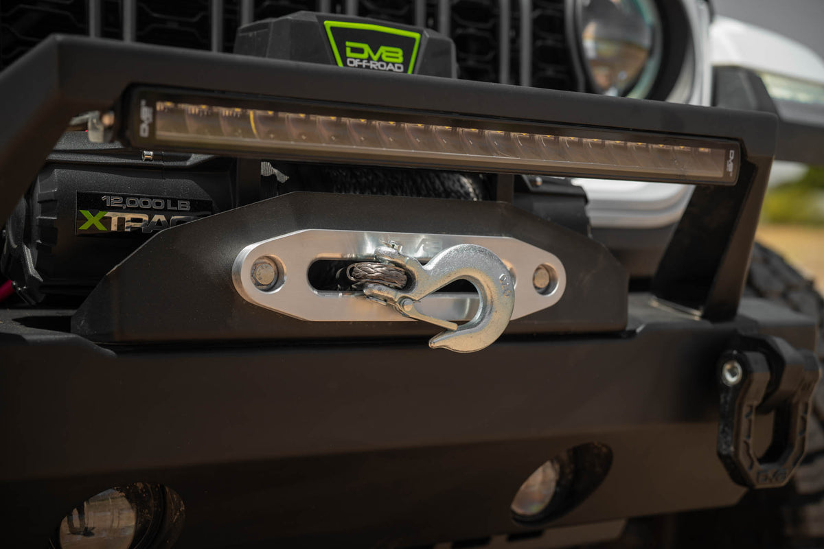 Xtract 12k Synthetic Rope Winch DV8 Offroad