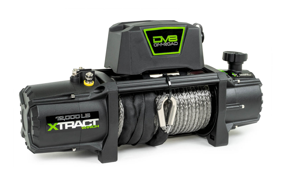 Xtract 12k Synthetic Rope Winch DV8 Offroad