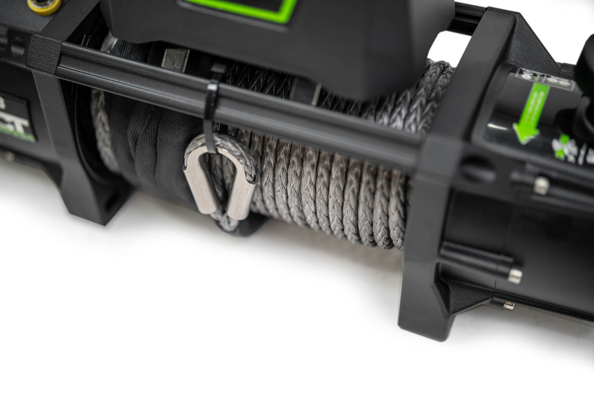 Xtract 12k Synthetic Rope Winch DV8 Offroad