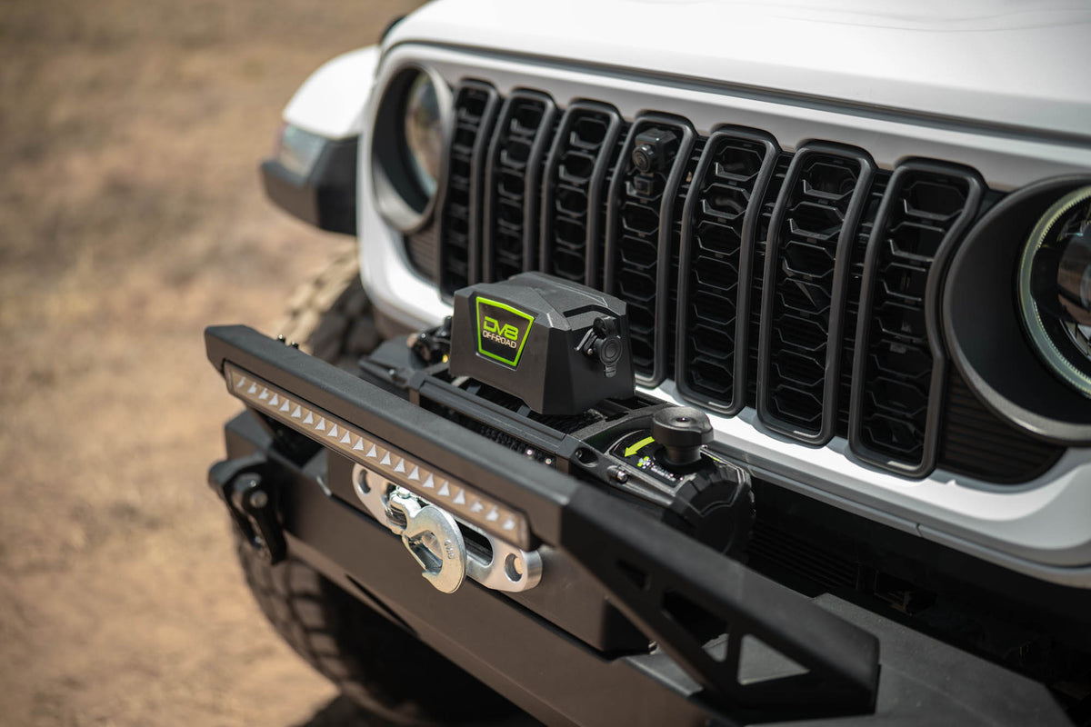 Xtract 12k Synthetic Rope Winch DV8 Offroad