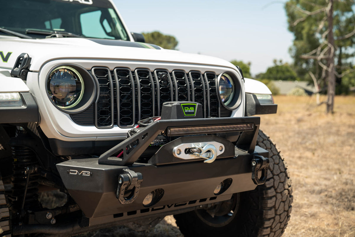 Xtract 12k Synthetic Rope Winch DV8 Offroad