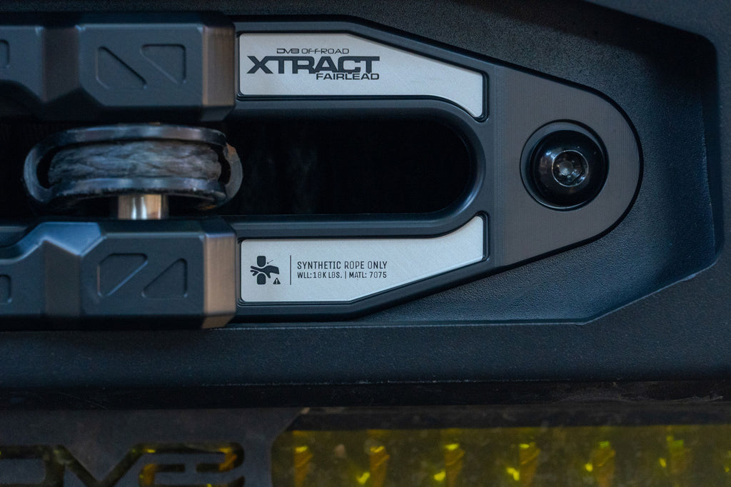 Xtract Winch Fairlead Closed System DV8 Offroad