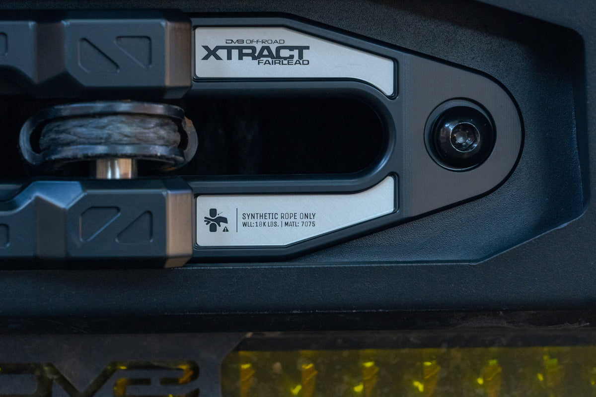 Xtract Winch Fairlead Closed System DV8 Offroad
