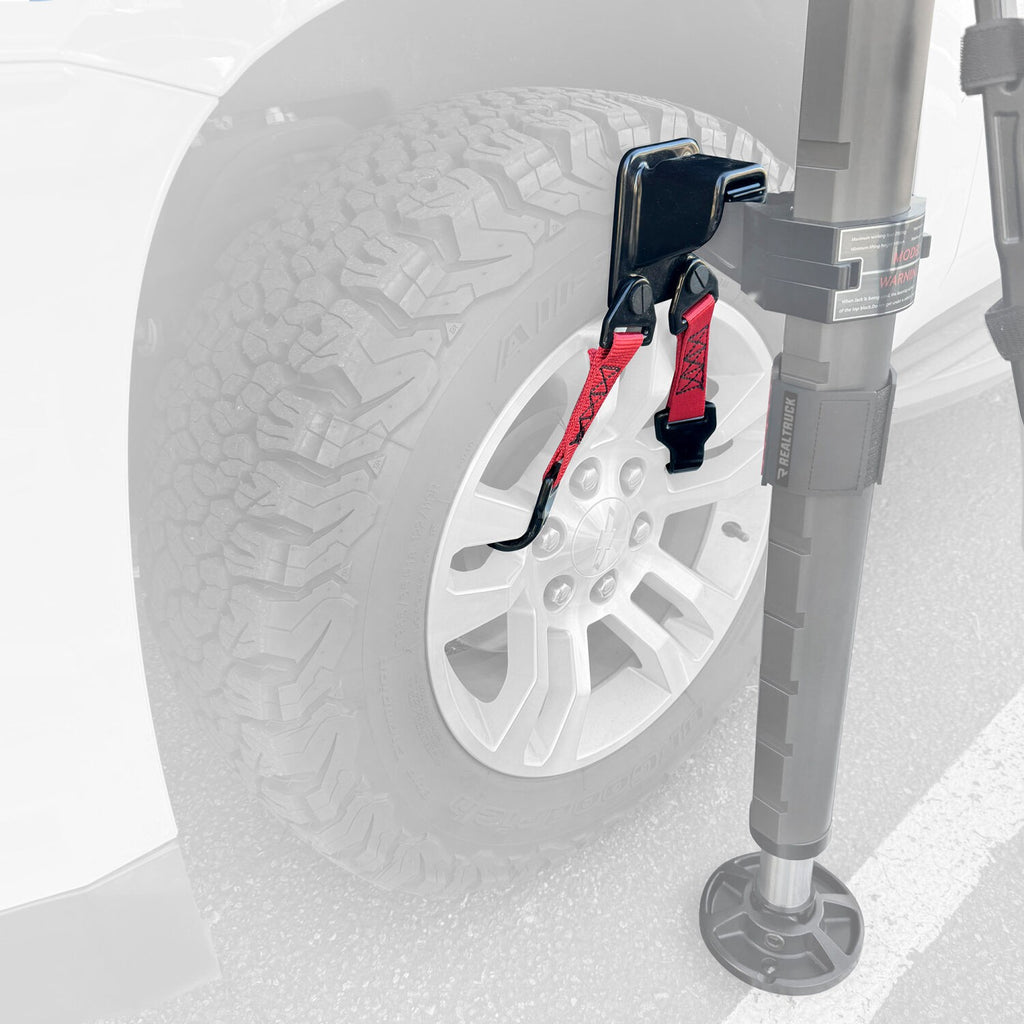 El Gato EG1 Tire Strap Hook Accessory Black Go Rhino