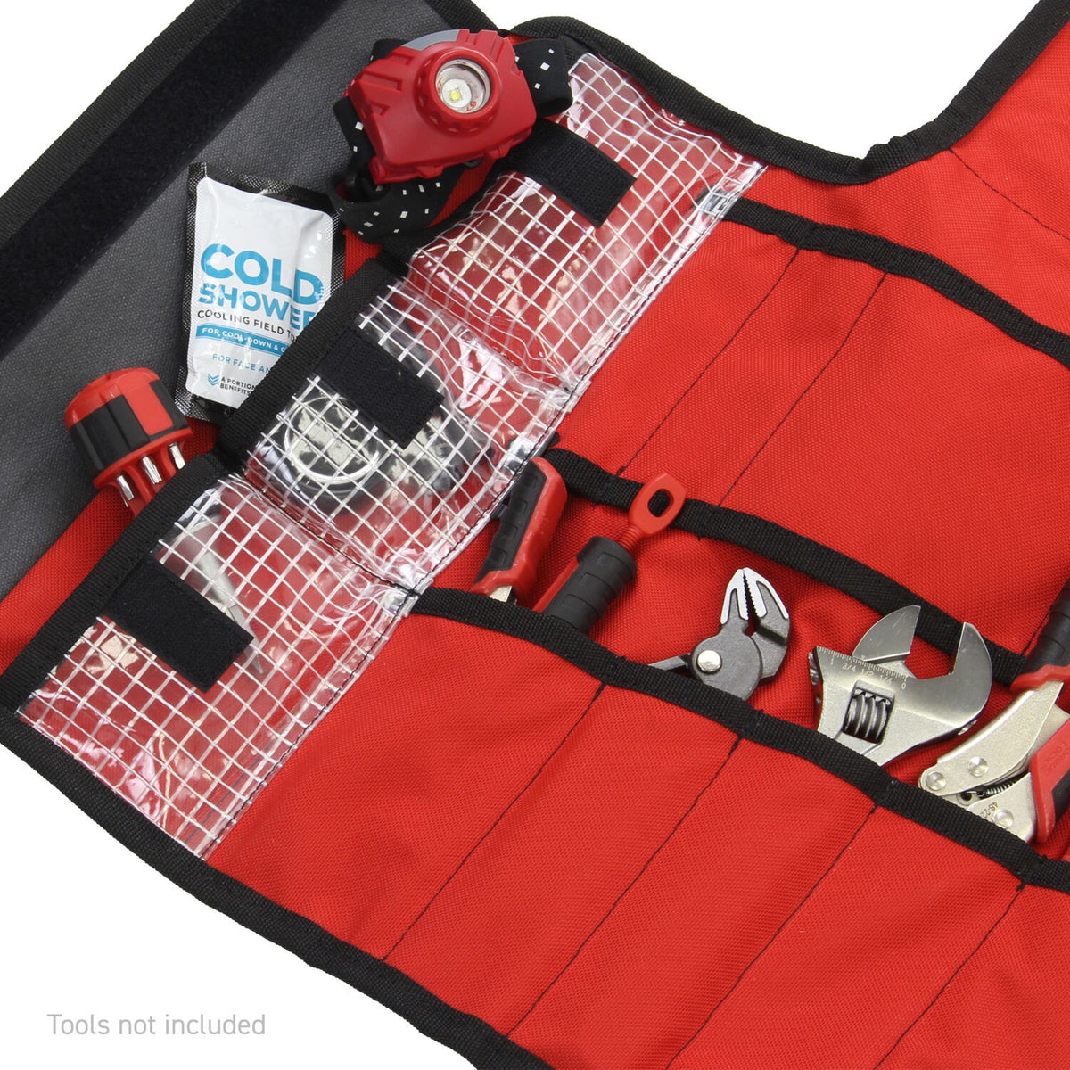 Xventure Gear Tool Roll Textured Black Go Rhino
