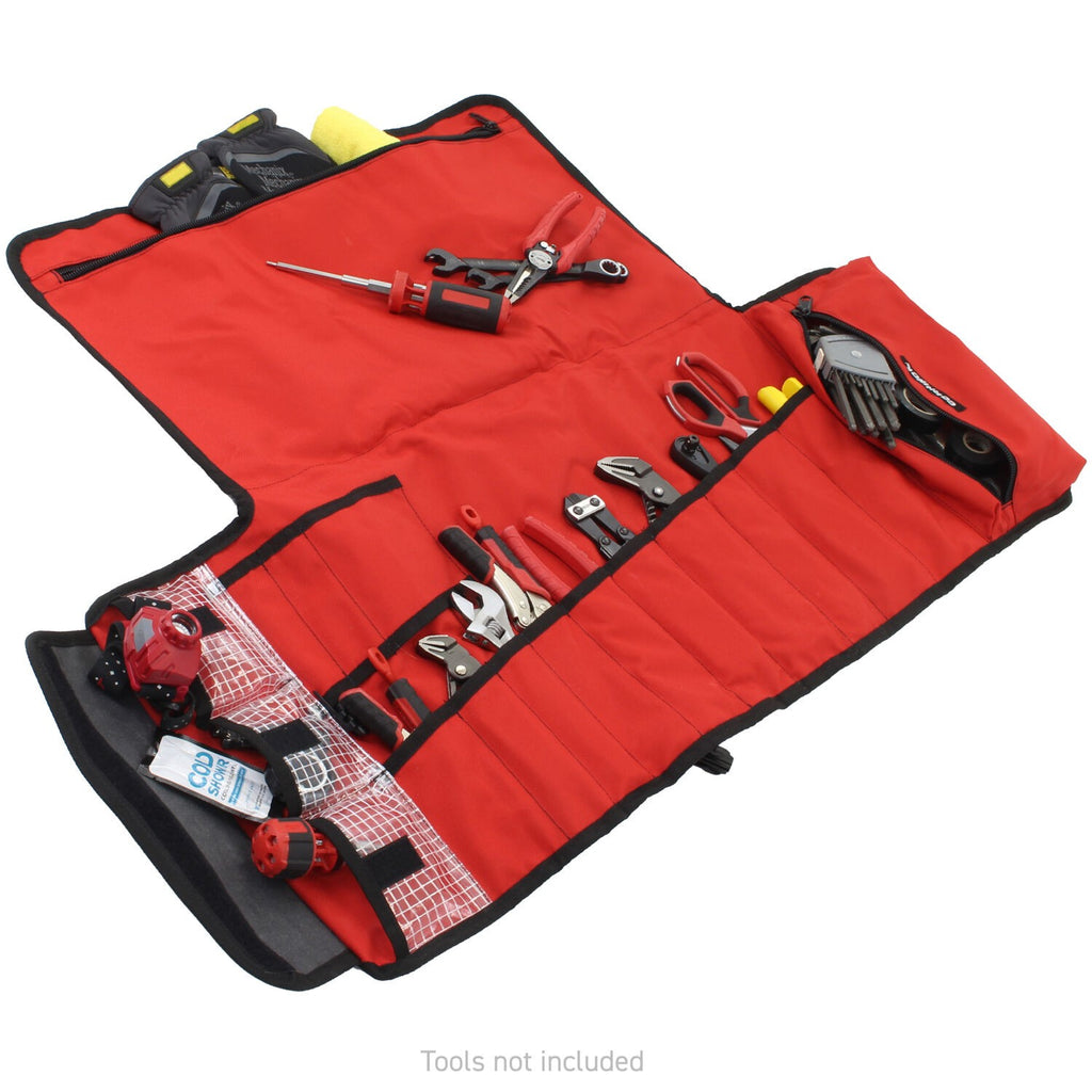 Xventure Gear Tool Roll Textured Black Go Rhino