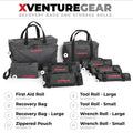 Xventure Gear First Aid Roll Textured Black Go Rhino