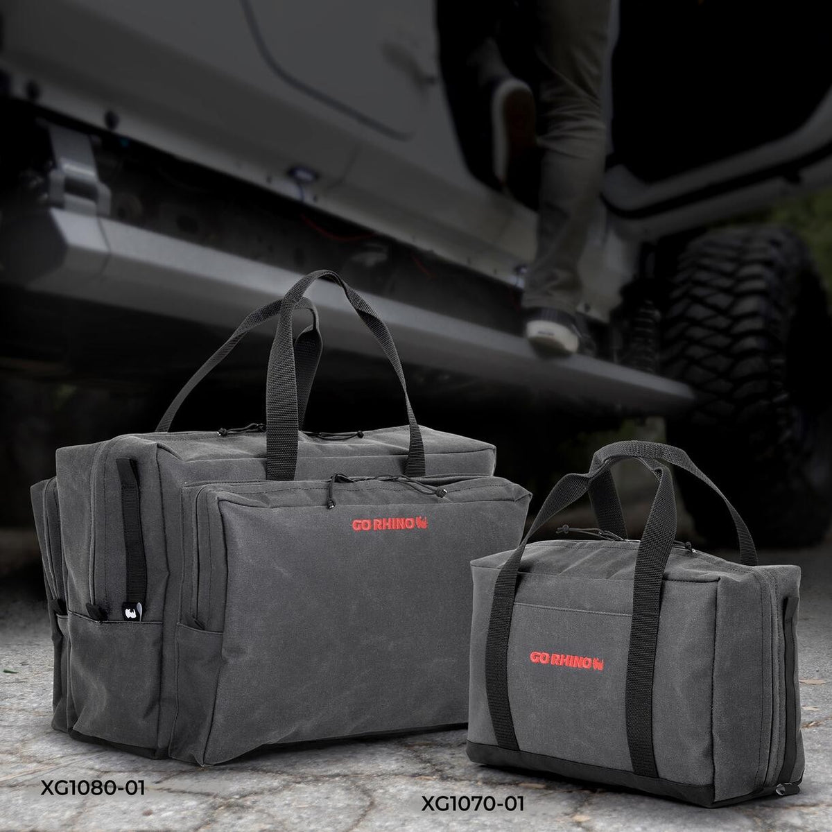 Xventure Gear Recovery Bag Large Textured Black Go Rhino