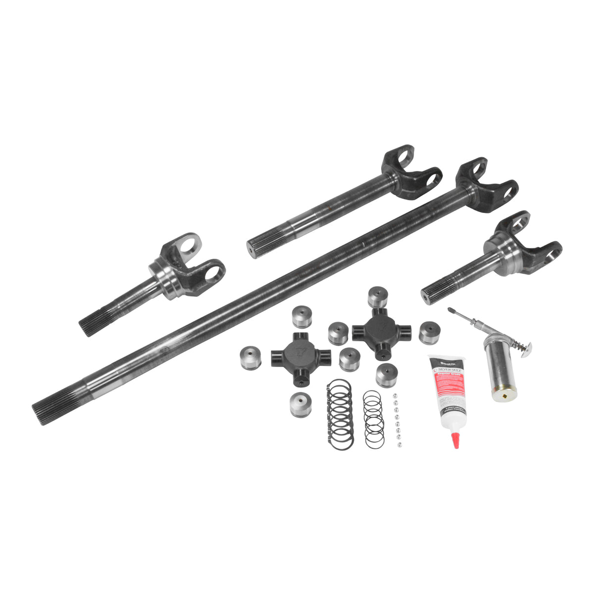 Chromoly Front Axle Kit For Dana 30 With Super Joint 27 Spline Chromoly Front Axle Kit For Dana 30 With Super Joint 27 Spline Yukon Gear