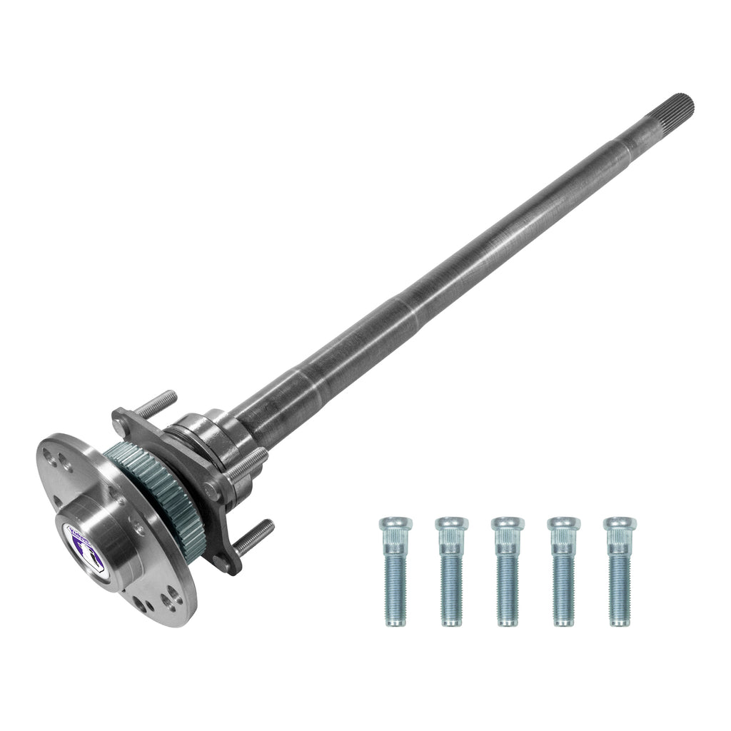 Chromoly Rear Axle Kit Dana 44/M220 Widetrack 32 Spline Right Hand 33.9 Long D44 JL & Jt Rubicon (Drf) Large Bearing Rear Axle Kit 33.9 Inch Right Hand SET80 32  Spline 4340 Double Drilled Yukon Gear