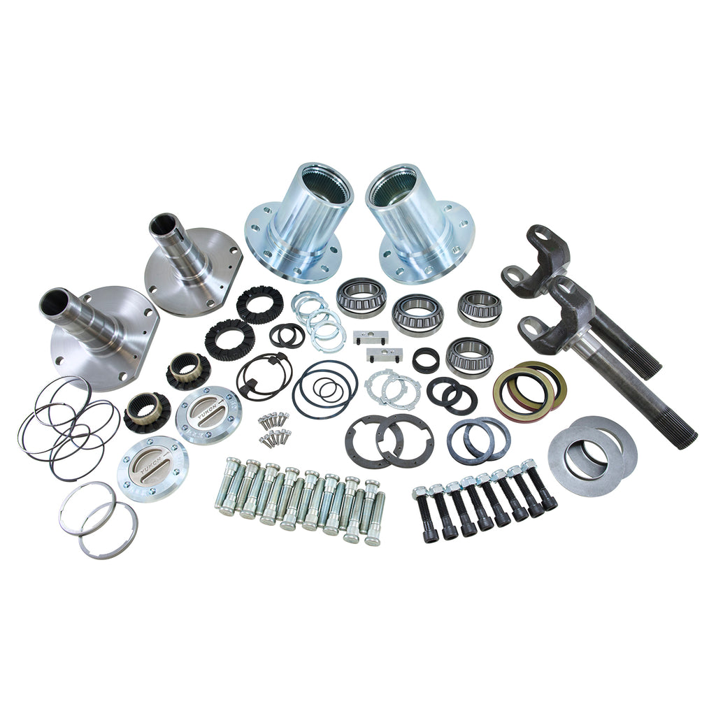 Spin Free Locking Hub Conversion Kit For 2010-2011 Dodge 2500/3500 Srw 2010-2011 Dodge 2500/3500 Srw Spin Free Kit 8 Lug W/ ABS Yukon Gear