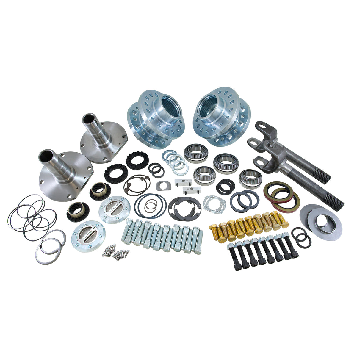 Spin Free Locking Hub Conversion Kit For 2009 Dodge 2500/3500 Drw 2009 Dodge 2500/3500 Drw Spin Free Kit 8 Lug W/ ABS Yukon Gear
