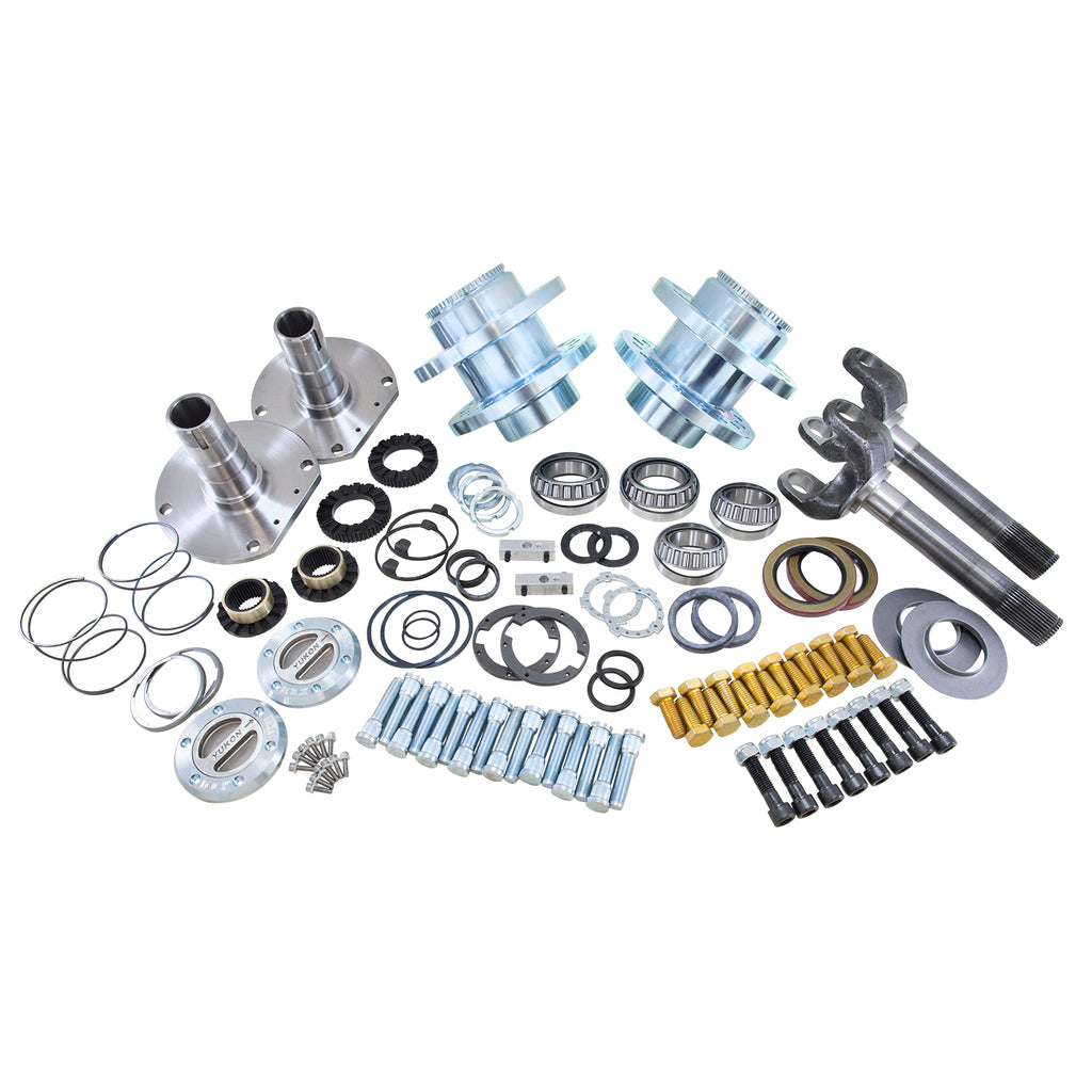 Spin Free Locking Hub Conversion Kit For 2010-2011 Dodge 2500/3500 Drw 2010-2011 Dodge 2500/3500 Drw Spin Free Kit 8 Lug W/ ABS Yukon Gear