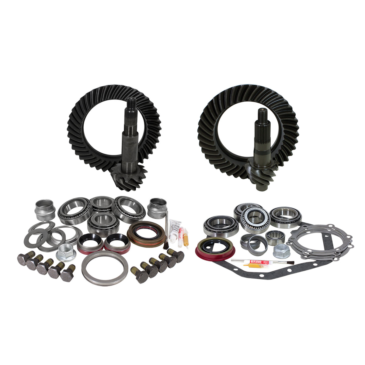 Gear & Install Kit Standard Rotate Dana 60 & 89-98 GM 14T 5.13 Ratio D60 Std/GM 10.5 Inch 14T Gear/Kit Package 5.13 '89-'98 Yukon Gear