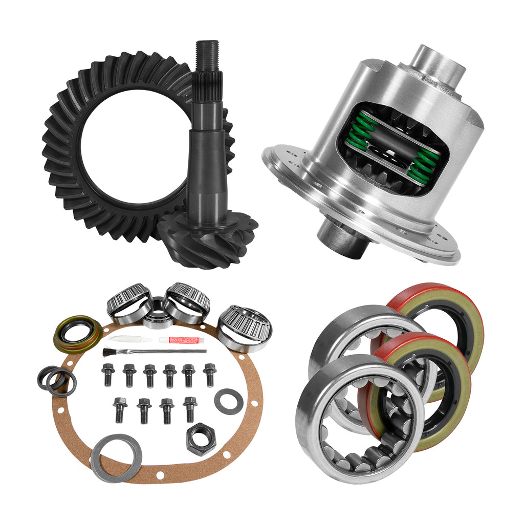 8.25 Inch Chy 4.88 Rear Ring & Pinion Install Kit Posi 1.618 Inch Id Axle Bearings 8.25 Inch Chy 4.88 Rear R&P Gear/ Install Kit Package With 29 Spline T/L Posi & Ak 1559 (1.618 Inch Id) '97-'04 Yukon Gear