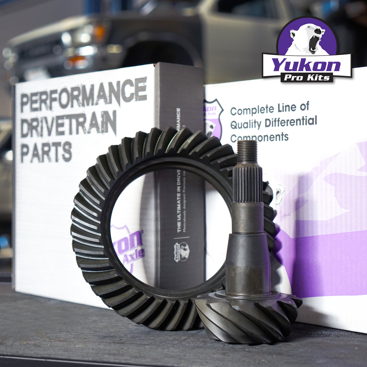 8.25 Inch / 213mm Chy 4.11 Rear Ring & Pinion And Install Kit 8.25 Inch Chy 4.11 Rear R&P Gear/ Install Kit Package 2005 & Up Yukon Gear
