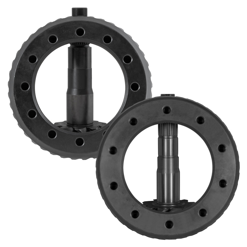 Ring & Pinion Gear Kit Package Front & Rear With Install Kits - Toyota 8.4/8 Inch IFS Toyota 05-15 Tacoma (8.4/8 Inch ifs) 4.88 Ratio Gear Package (Fits 3.73 & Down Front Case) Yukon Gear