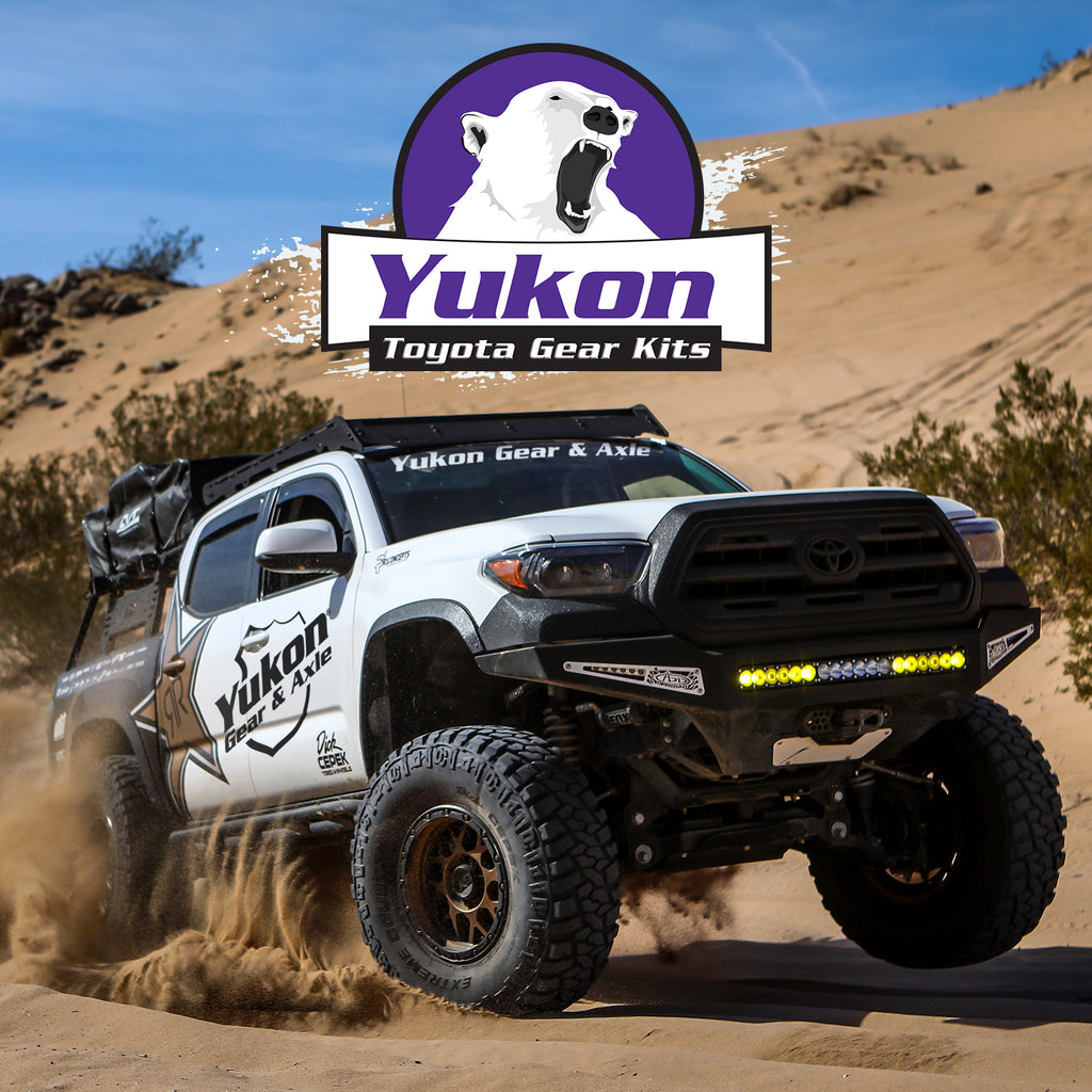Ring & Pinion Gear Kit Package Front & Rear With Install Kits - Toyota 8.2/8 Inch IFS Toyota 2010& Up 4RUNNER/ Fj Cruiser W/ Locker (8.2/8 Inch ) 4.88 Gear Package (For 3.73& Dwn Front Case) Yukon Gear