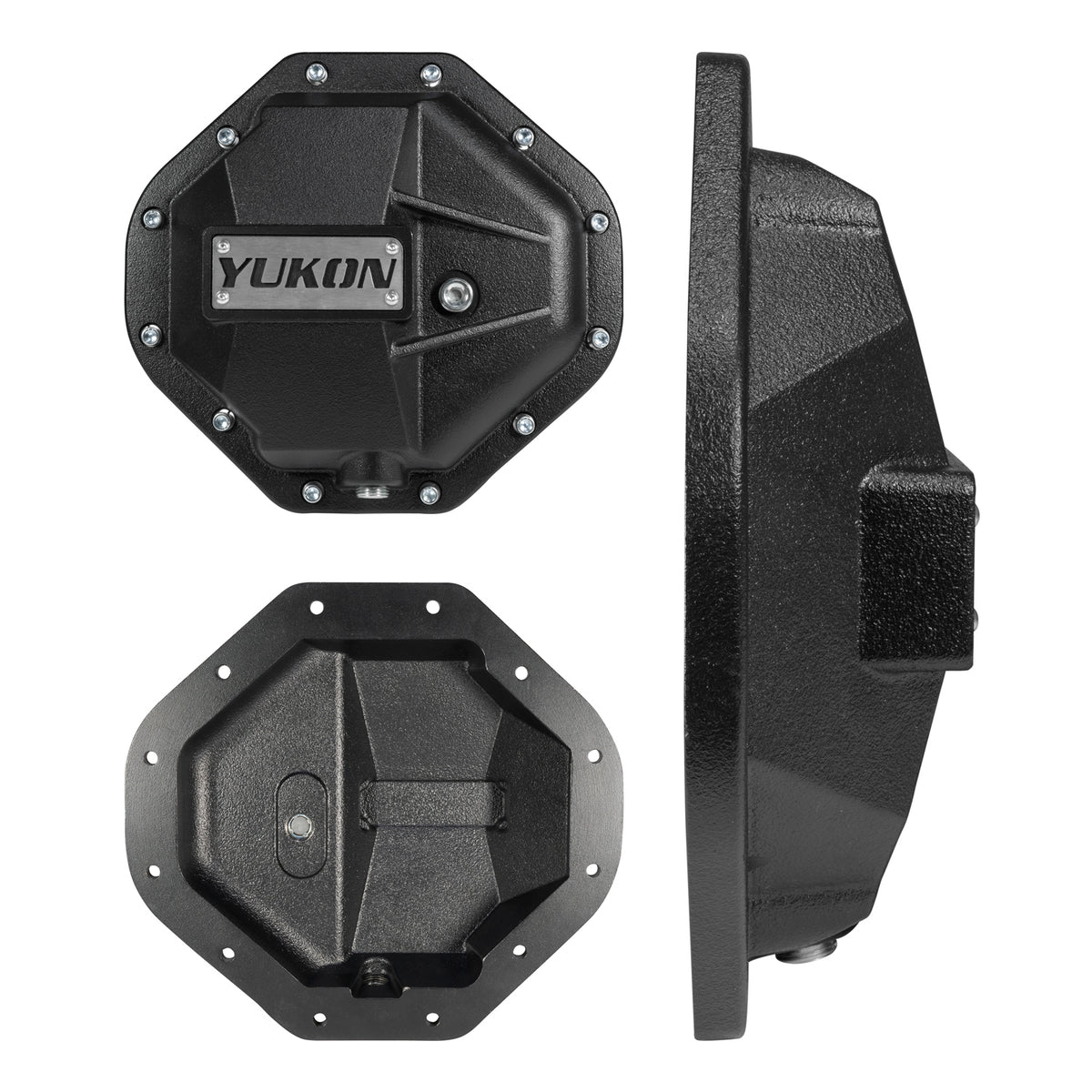 Hardcore Nodular Iron Cover For Chrylser 9.25 Rear Differential 9.25 Inch Chrylser Rear Nodular Iron Differential Cover Yukon Gear