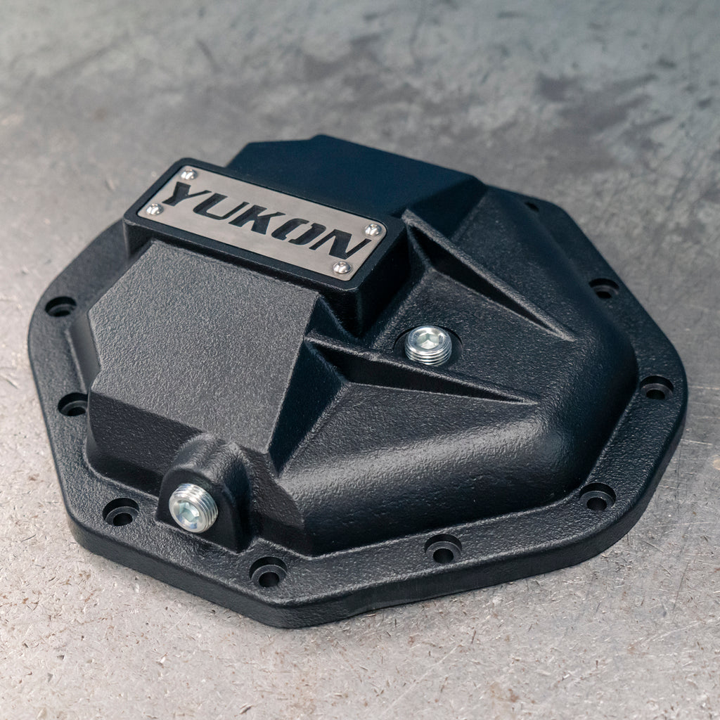 Hardcore Nodular Iron Cover For Chrylser 9.25 Rear Differential 9.25 Inch Chrylser Rear Nodular Iron Differential Cover Yukon Gear