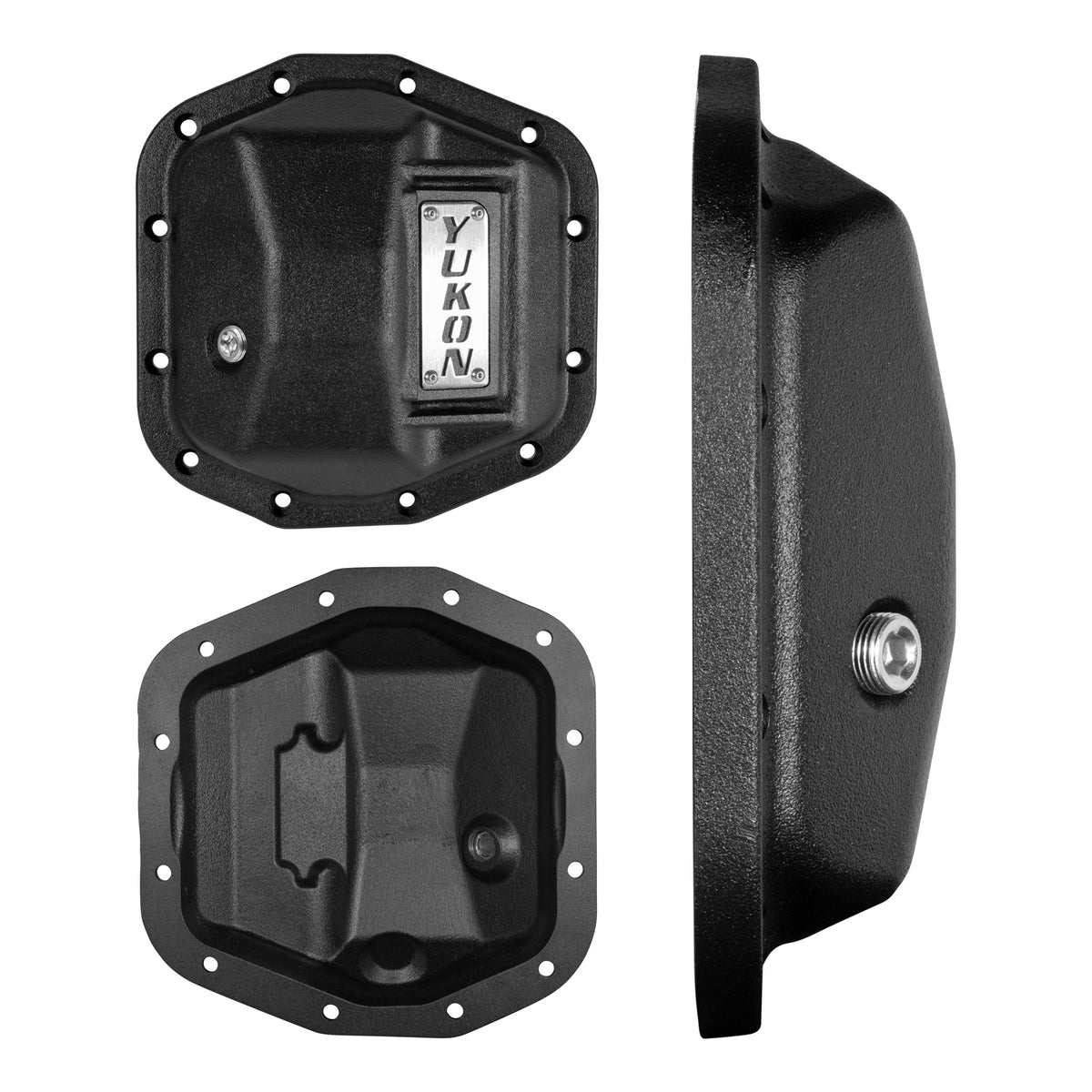 Hardcore Front Nodular Iron Cover For Jeep Wrangler JL Dana 44 Front JL D44 Front (M210) Nodular Iron Cover Yukon Gear