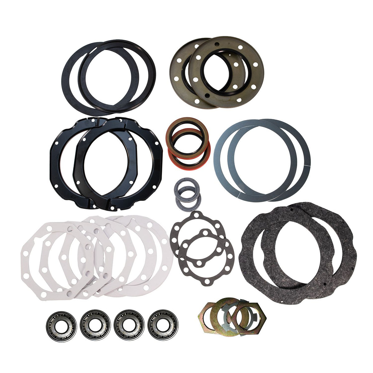 91-97 Landcruiser FJ80 Knuckle Kit Both Sides W/ Trunnion Bearings Seals Wipers Yukon Gear