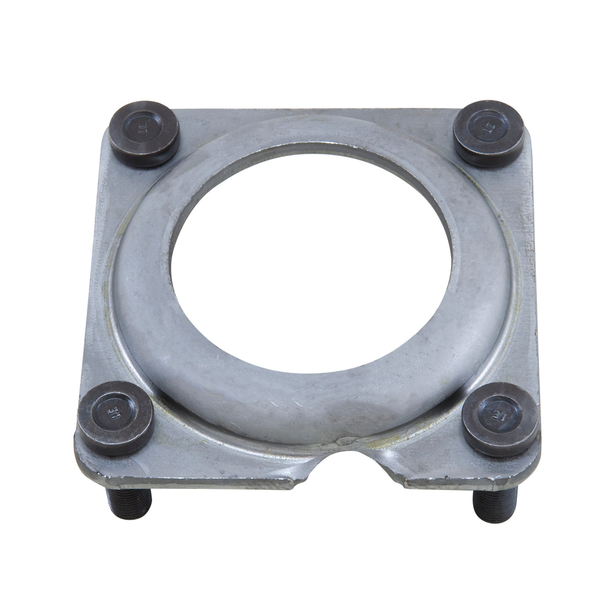 Axle Bearing Retainer Plate For Super 35 Rear. M35 & D44 Super Axle Bearing Retainer Plate 3 Inch x2-7/8 Inch bolt Pattern 3/8 Inch holes 99-04 Wj Grand Cherokee Yukon Gear