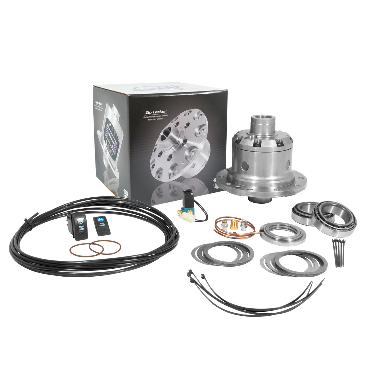 Zip Locker For Dana 44 With 30 Spline Axles 3.73 & Down D44 3.73 & Dwn 30 Spline Zip Locker Yukon Gear