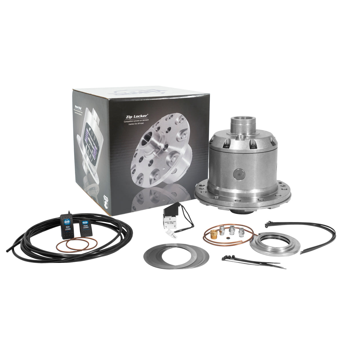 Zip Locker For Dana 60 With 35 Spline Axles 4.56 & Up D60 4.56 & Up 35 Spline Zip Locker Yukon Gear