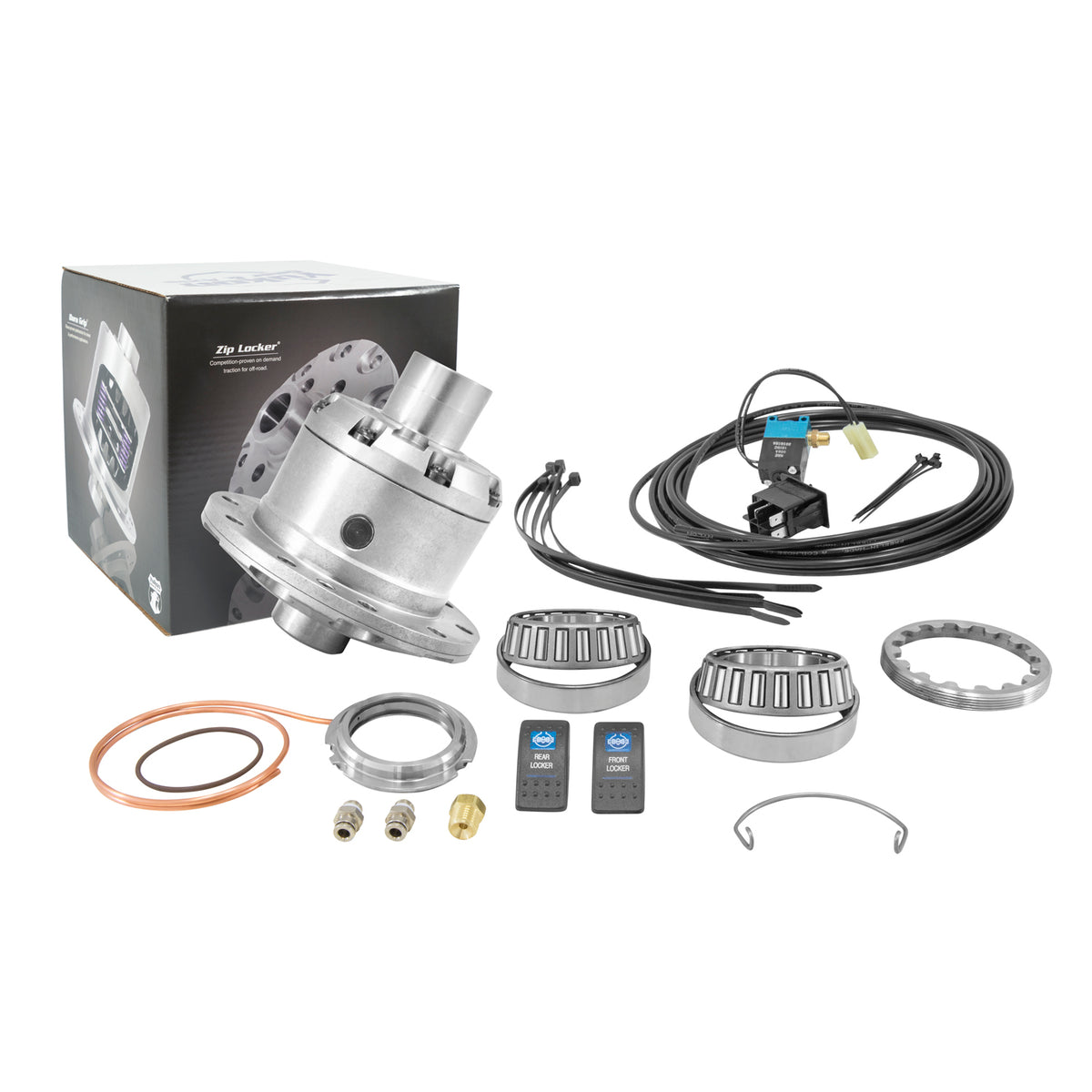 Zip Locker For Toyota V6 TV6 & '91-'97 Tlc 8 Inch Front 30 Spline Zip Locker (Includes Carrier Bearings) Yukon Gear