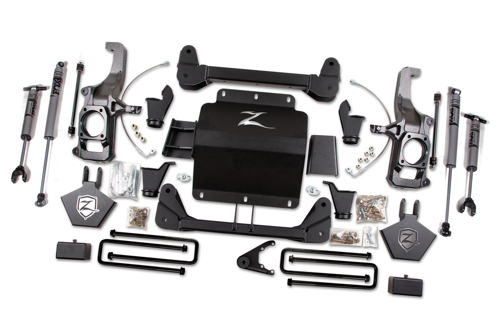 11-19 Silverado/Sierra 2500HD/3500HD 5.0 Inch Torsion Bar Drop Lift Kit Without Top Overload Zone Offroad