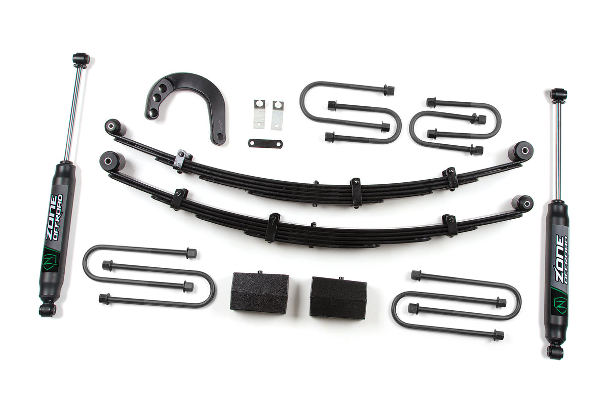 88-91 Chevy 1500 SUV 4 Inch Lift Kit  Zone Offroad