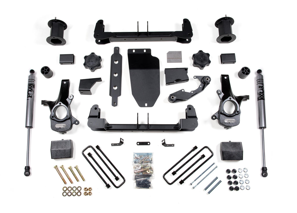 14-18 Silverado/Sierra 1500 4WD 6.5 Inch Alum/Stamped Arms Zone Offroad