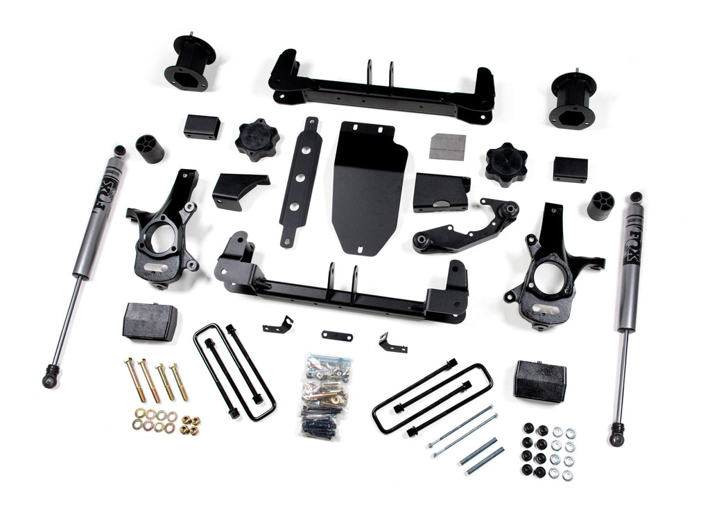 14-18 Silverado/Sierra 1500 4WD 4.5 Inch Alum/Stamped Arms Zone Offroad