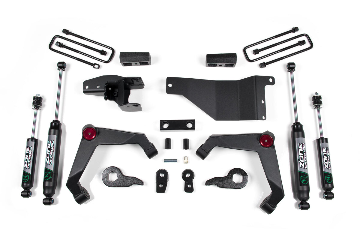 01-10 Yukon XL Avalanche 2500 07-10 Silverado/Sierra 2500HD/3500HD 3 Inch Adventure Series Zone Offroad