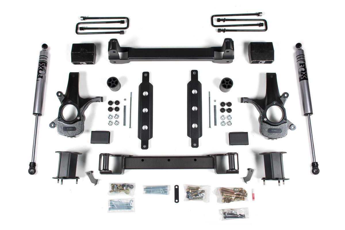 14-18 Silverado/Sierra 1500 2WD 6.5 Inch Alum/Stamped Arms Zone Offroad