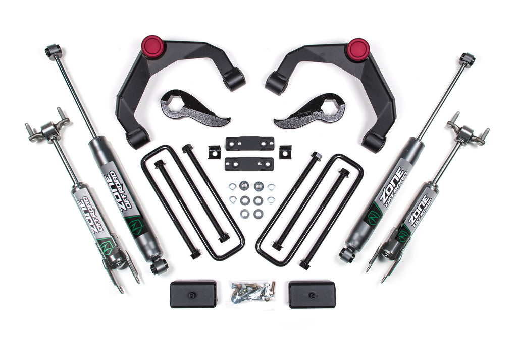 20-24 Silverado/Sierra 2500/3500 HD 3 Inch Adventure Series OE Key 84634344 Without Overloads Zone Offroad