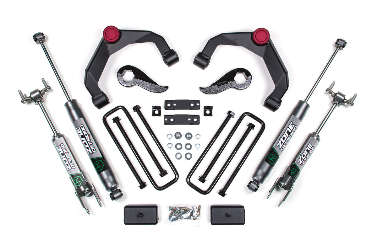 20-24 Silverado/Sierra 2500/3500 HD 3 Inch Adventure Series OE Key 84634344 Without Overloads Zone Offroad
