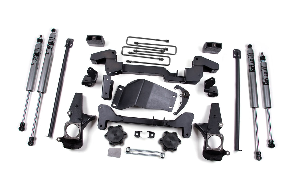 01-10 Silverado 1500/2500 HD/3500 HD 6 Inch Lift Kit Zone Offroad