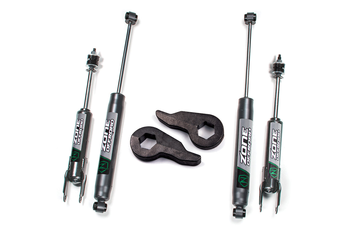 99-06 Chevy/GMC 1500 2 Inch Torsion Bar Key Kit Zone Offroad