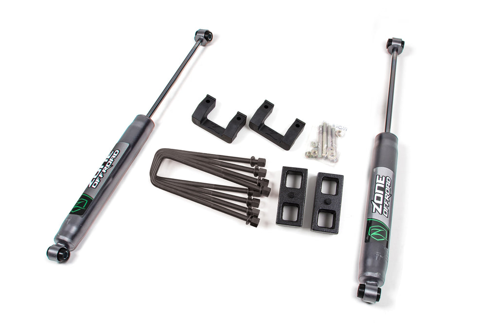 07-13 Silverado/Sierra 1500 2 Inch Lift Kit Zone Offroad