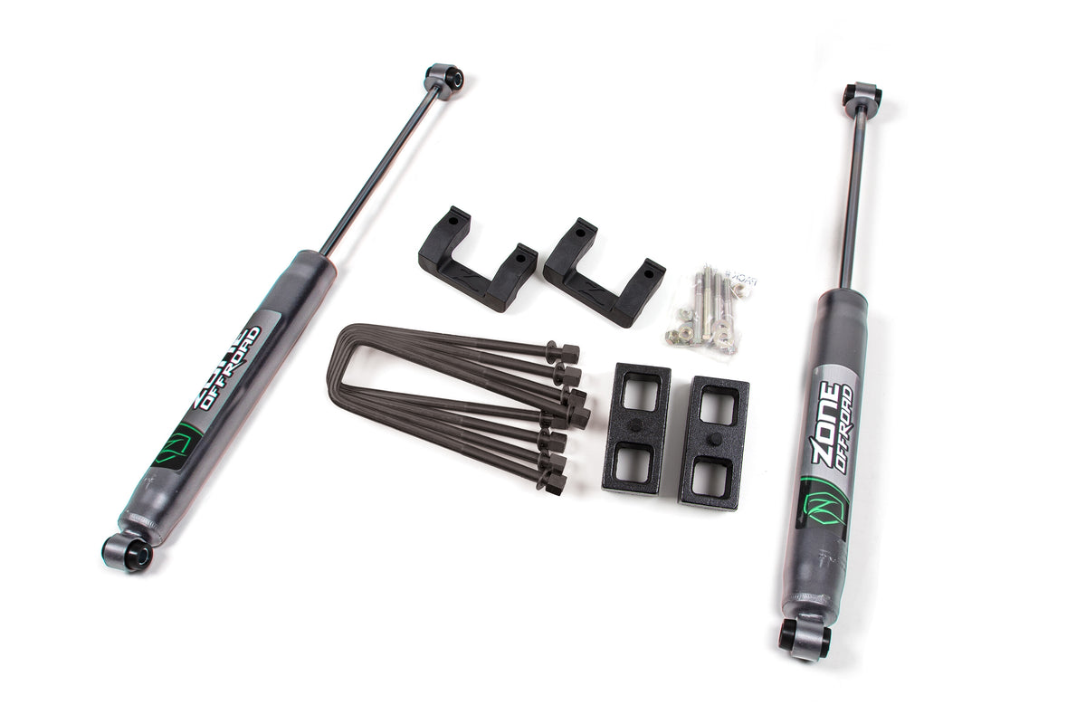 07-13 Silverado/Sierra 1500 2 Inch Lift Kit Zone Offroad