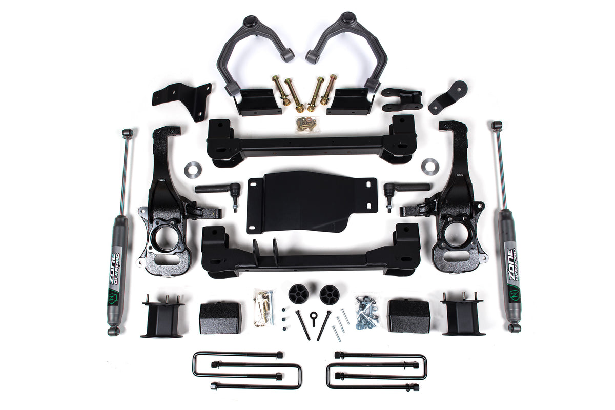 19-24 Silverado/Sierra 1500 4 Inch Lift Kit Zone Offroad