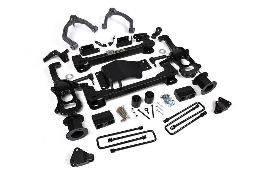 19-24 Sierra 1500 Denali 4WD 4 Inch Lift Kit No Shocks Zone Offroad