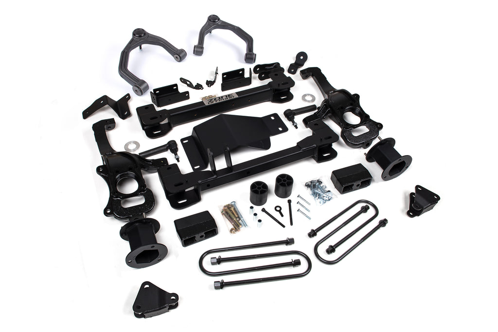 4 Inch Lift Kit for 2025 Silverado/Sierra 1500 Denali High Country 4WD w/ ARC, 3 Inch Rear Block Spacer Front Rear Shock Spacer Zone Offroad